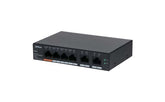 Dahua 4006 4gt 60 6 Port Cloud Managed Desktop Gigabit Switch With 4 Port Poe
